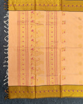 SC3246 - PURE COTTON WITH ZARI BORDER AND MEENA BUTTA